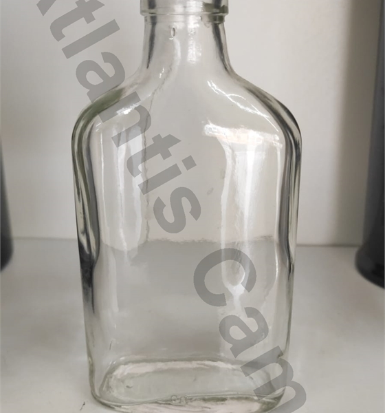 200 ml Yassı Cam Şişe